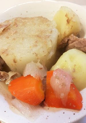 放ったらかしでOK！大根じゃが煮-レシピのメイン写真