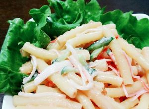 簡単♬ 市販たらこソースでマカロニサラダ-レシピのメイン写真