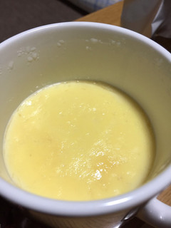 レンジで作る簡単マグカップ豆乳プリン-レシピのメイン写真