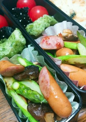ウインナー弁当-レシピのメイン写真
