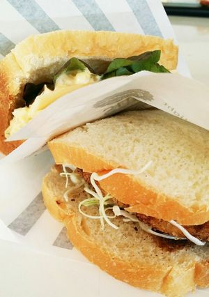 お花見サンドイッチ-レシピのメイン写真