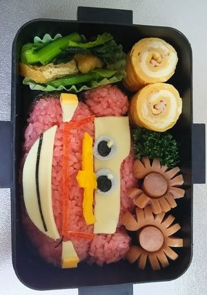 旦那⭐キャラ弁 カーズのマックィーン-レシピのメイン写真