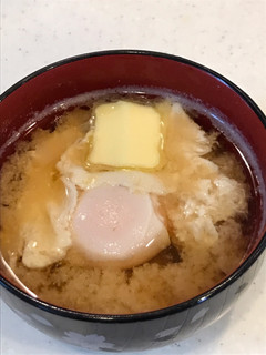 シンプル!卵とバターのお味噌汁☆彡.。-レシピのメイン写真