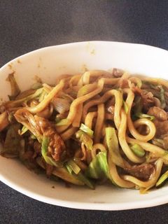 冷凍うどんでかんたん!カレーやきうどん-レシピのメイン写真
