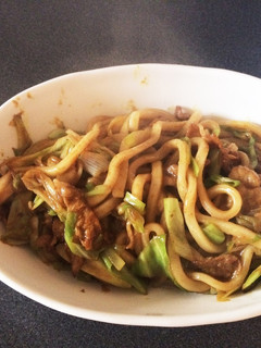 冷凍うどんでかんたん！カレーやきうどん-レシピのメイン写真