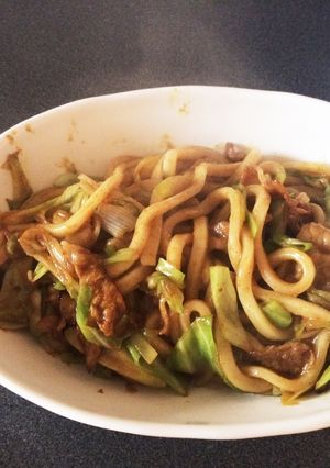 冷凍うどんでかんたん！カレーやきうどん-レシピのメイン写真
