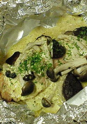 鮭のホイル焼き☆和風マヨマスタード-レシピのメイン写真