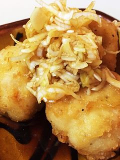 冷凍唐揚げで油淋鶏♪ 簡単に美味しく♪-レシピのメイン写真