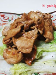 美味しいよ!白菜と豚肉味噌炒め☆-レシピのメイン写真