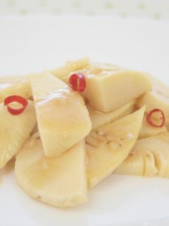 たけのこのペペロンチーノ-レシピのメイン写真
