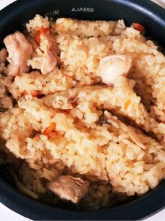 鶏炊き込みご飯-レシピのメイン写真