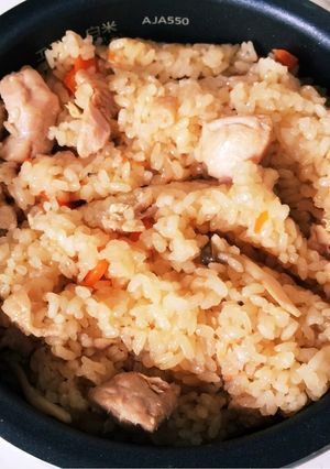 鶏炊き込みご飯-レシピのメイン写真