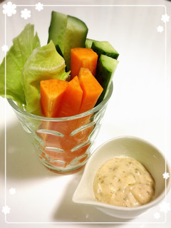 激ウマ♡醤油麹で野菜スティック ディップ-レシピのメイン写真