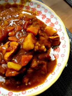 わが家のホロホロチキンのカレーライス-レシピのメイン写真