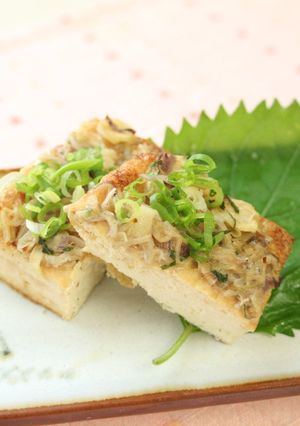 油あげのみょうがトースト-レシピのメイン写真
