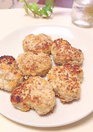 お豆腐ハンバーグ♡-レシピのメイン写真
