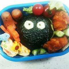 お弁当 まっくろくろすけ-レシピのメイン写真