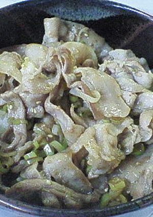 さっぱり塩タレ豚丼-レシピのメイン写真