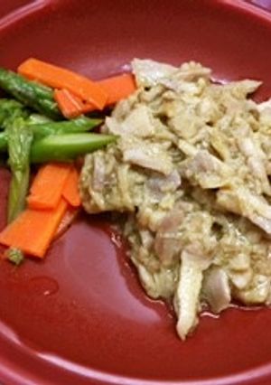 栄養士献立　鶏肉のカレー照り焼き-レシピのメイン写真