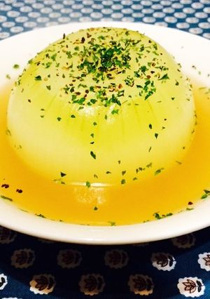 まるごと玉ねぎコンソメスープ-レシピのメイン写真