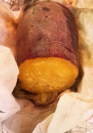 オーブンでホクホクねっとり焼き芋-レシピのメイン写真