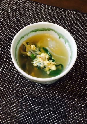 もやしとニラの卵スープ-レシピのメイン写真