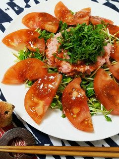 ピリ辛たれのまぐろたたき-レシピのメイン写真