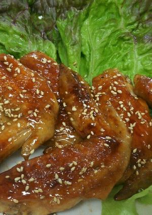 手羽先の甘辛焼き-レシピのメイン写真