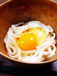 簡単!早い!釜玉うどん♡-レシピのメイン写真