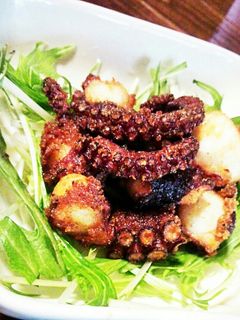 簡単な衣で蛸の唐揚げ❣-レシピのメイン写真