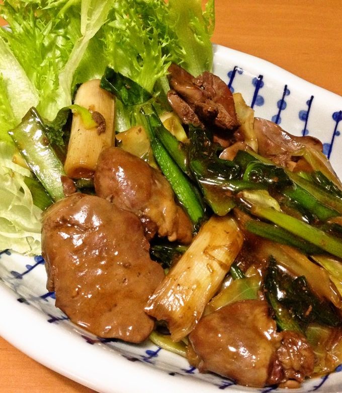 鶏レバーとハツでレバニラ炒め by 広東麵 【クックパッド】 簡単