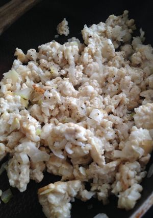 ネギ塩おつまみ鶏そぼろ　ほろほろ食感♪-レシピのメイン写真