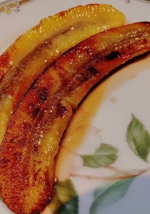 簡単おやつ♪焼きバナナ-レシピのメイン写真