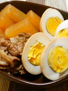 簡単♪豚バラ大根の甘辛煮-レシピのメイン写真