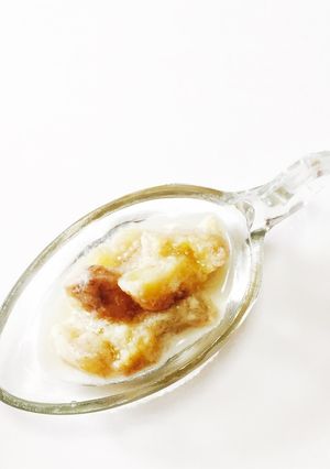 バナナの豆乳煮 離乳食初期中期モグモグ期-レシピのメイン写真