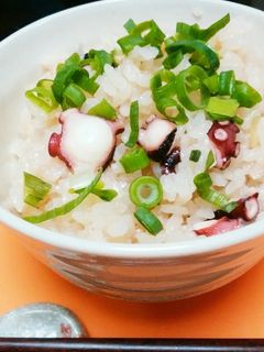 簡単!タコの炊き込みご飯-レシピのメイン写真