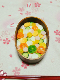 ♡水玉ちらし寿司♡-レシピのメイン写真