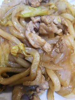 簡単焼うどん-レシピのメイン写真