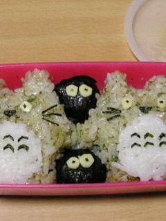 トトロキャラ弁-レシピのメイン写真
