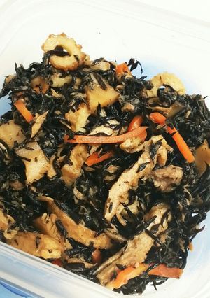 フライパンで簡単ツナ入りひじき煮-レシピのメイン写真