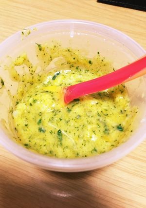 離乳食☆簡単★パンのホワイトソースがけ-レシピのメイン写真