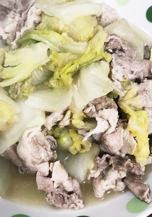 豚肉と白菜蒸し＊誰でも作れます-レシピのメイン写真