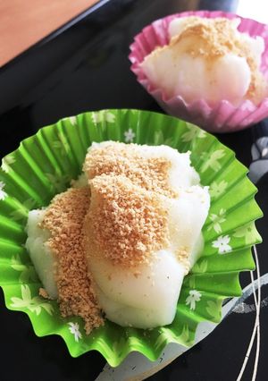胡麻きな粉のミルク餅-レシピのメイン写真