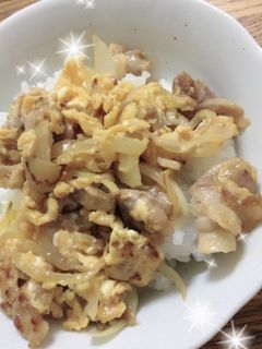 親子丼…ならぬ他人丼?!-レシピのメイン写真