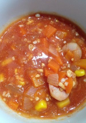 ミネストローネ☆野菜ジュースで-レシピのメイン写真