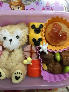 キャラ弁 ダッフィー-レシピのメイン写真