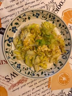 キャベツの卵炒め(//∇//)b-レシピのメイン写真
