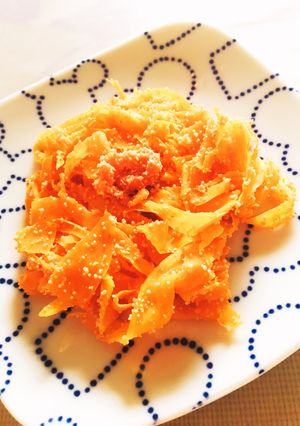 包丁いらずで 超カンタン にんじん明太子-レシピのメイン写真