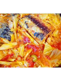 イタリアン塩サバ(トマトソース)-レシピのメイン写真