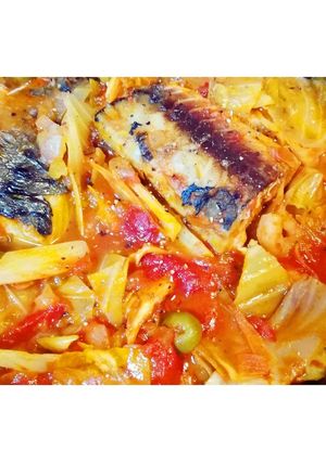 イタリアン塩サバ（トマトソース）-レシピのメイン写真
